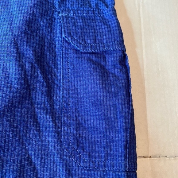 Khazana Womens Plus Size 1X Polyester Rayon Blend Blue Light Airy Midi Skirt - Picture 7 of 10